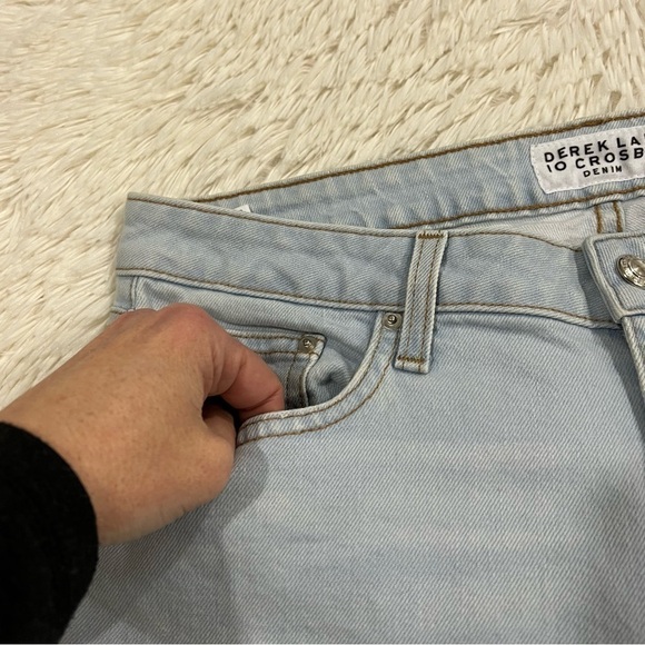 Derek Lam 10 Crosby Mila Mid Rise Girlfriend Jeans - Picture 7 of 14